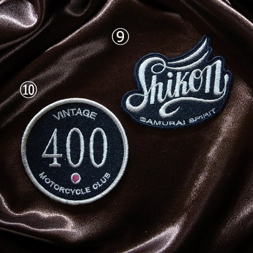 Shikon 刺繍ワッペン400B/10枚セット 12,800円(税込14,080円)
